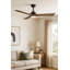 Hinkley Sculpt 60" Integrated LED Smart Ceiling Fan w/ HIRO remote-58550247-58550246