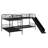 L-Shaped Bunk Bed With Slide And Ladder