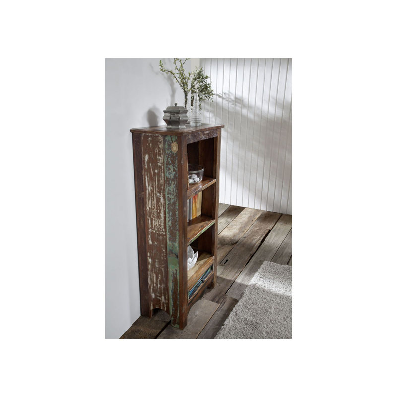 Nature Of Spirit 130cm H x 60cm W Solid Wood Standard Bookcase