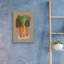  «Rainbow Chard» par Elizabeth Caldwell, art mural en verre acrylique, 16 po x 24 po