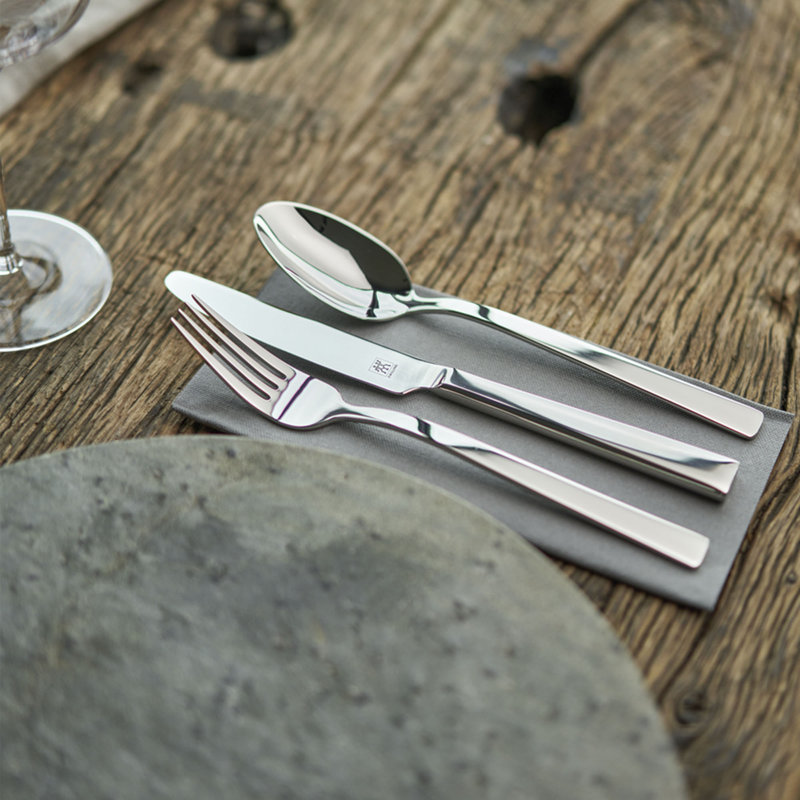 Nova 63 Piece Flatware Set Polished