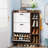 Freestanding 22 Pair Shoe Storage Cabinet-124792731