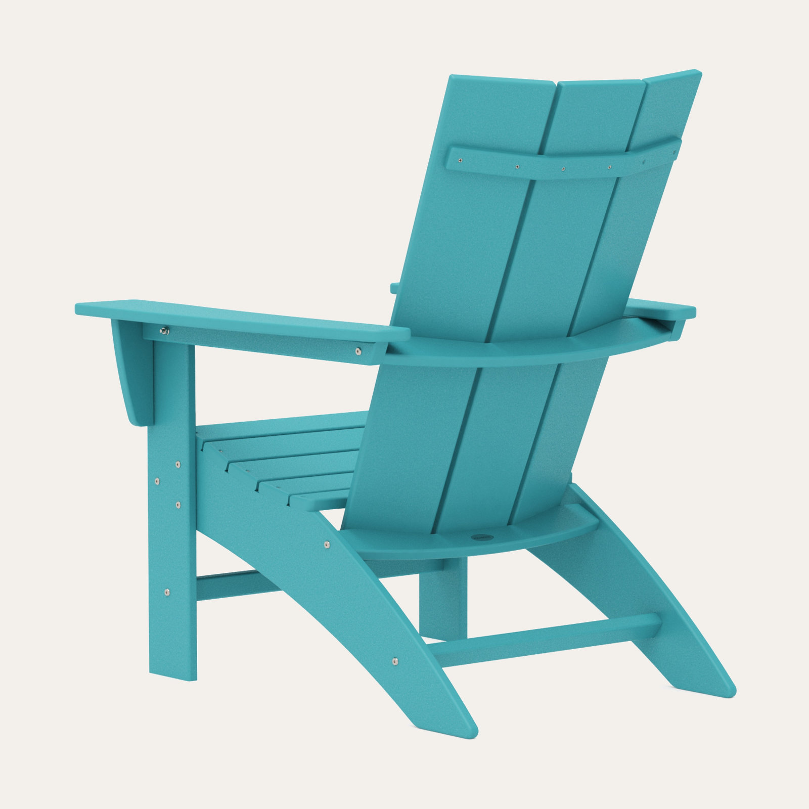 POLYWOOD® Modern Adirondack Chair, Aruba