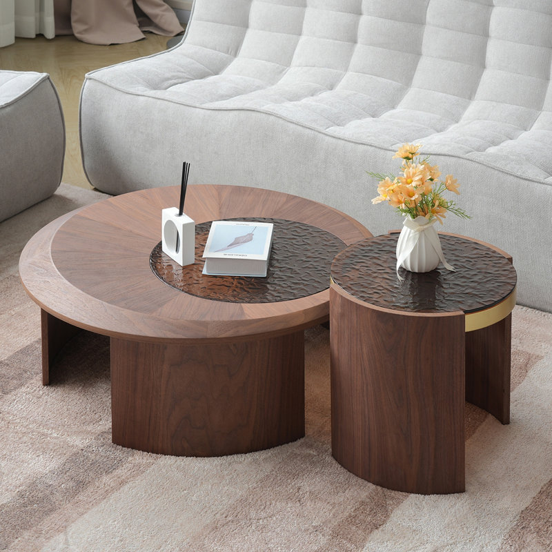 Ensemble de tables basses rondes Tavola