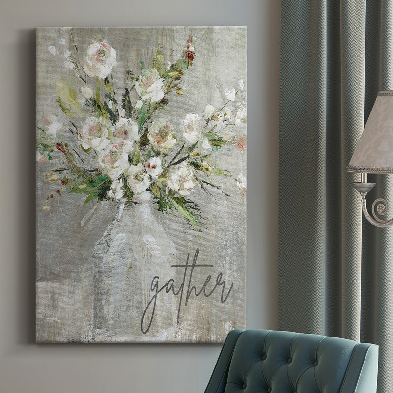 Toile tendue avec châssis Gather Premium Gallery - prête à être accrochée, H 18 po x l 12 po x P 1 po, Toile tendue