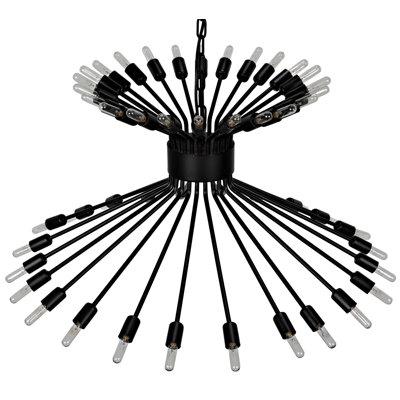 Mancini 48 - Light Sputnik Modern Linear Chandelier