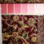 Tapis oriental rouge / brun / noir en laine et en coton fait à la main 4 pi x 6 pi Oriental