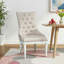 Fauteuil d'hôtesses Exmouth rembourré et capitonné