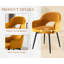 Medikal Dining Chairs Upholstered Modern Kitchen Chairs Accent Chairs Metal Frame for Living Room Restaurant Cafe-106540618
