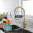 Touch Kitchen Faucet With Pull Down Sprayer-117581136