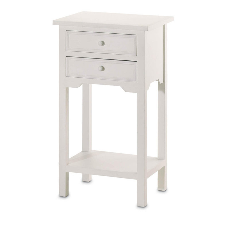 Table d'appoint, Blanc