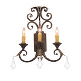 Serratina 3 - Light Candle Wall Light