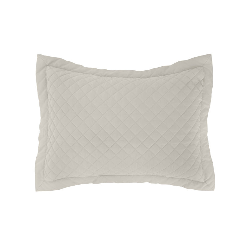 Lux Sham Set, Standard, Ivory