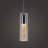 1 - Light Chrome Cylinder Pendant