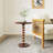 Mango Wood Round End Table