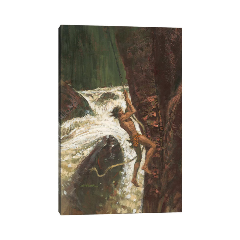 Tarzan The Terrible 1 Piece Wrapped Canvas Wall Art, 66.04 cm H x 45.72 cm W x 1.91 cm D