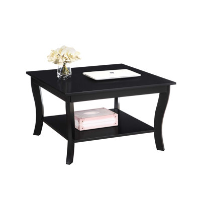 Carbin 30" Coffee Table with Shelf