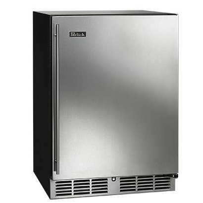 Perlick Single Zone 23.88'' Freestanding 40 Bottle Wine Refrigerator, Left