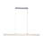 Linear Long Strip Crystal Led Pendant Light