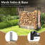 121cm W Metal Log Rack