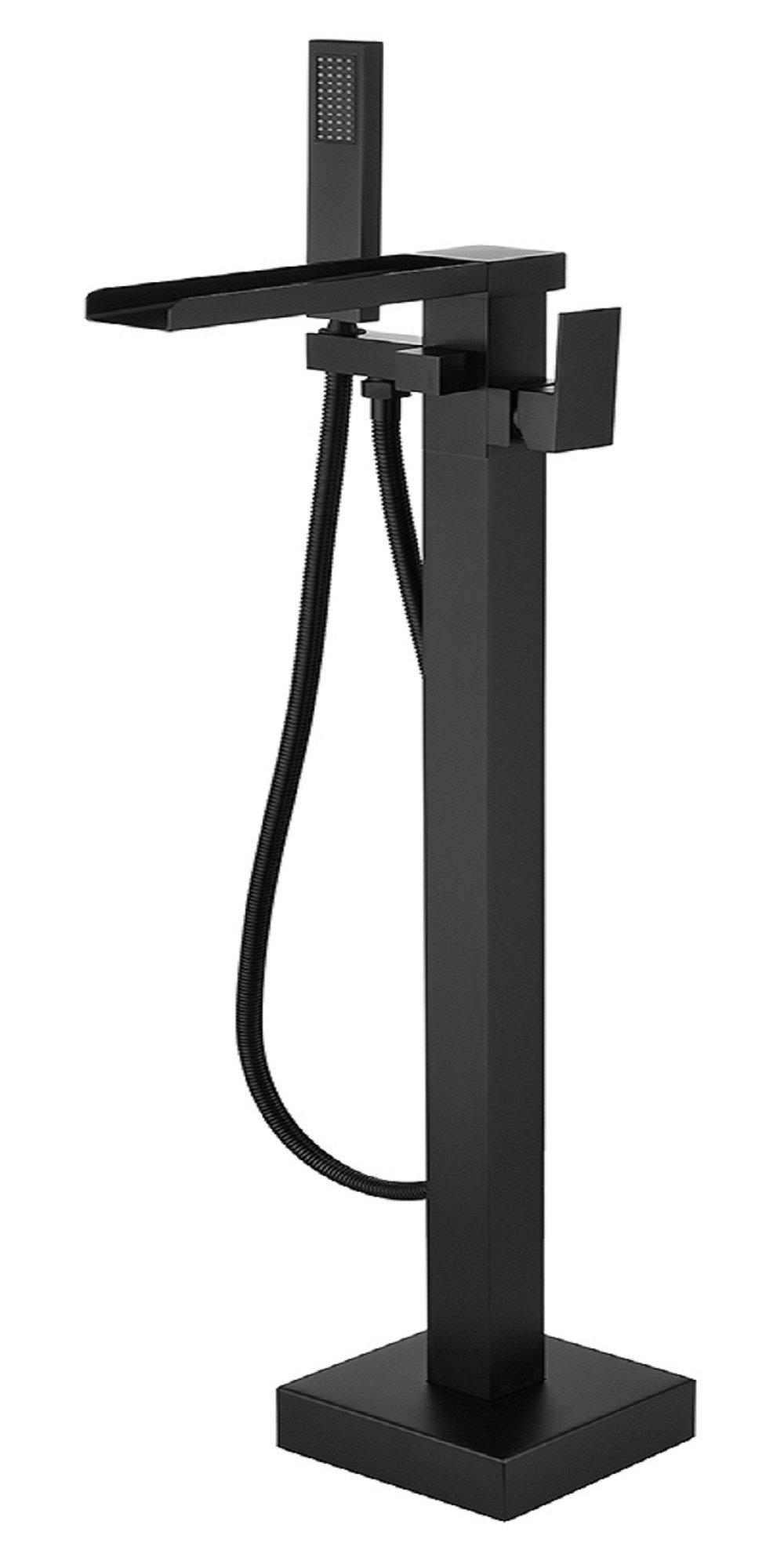 HIRH32H34S07 1 Handle Floor Waterfall Faucet with Diverter
