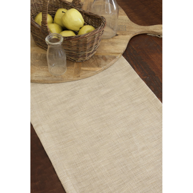 Solid Color Table Runner, Grey, 72" L x 16" W