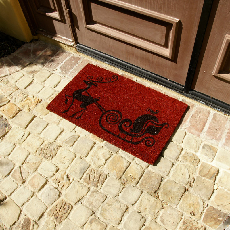 Saladino Non-Slip Christmas Outdoor Doormat