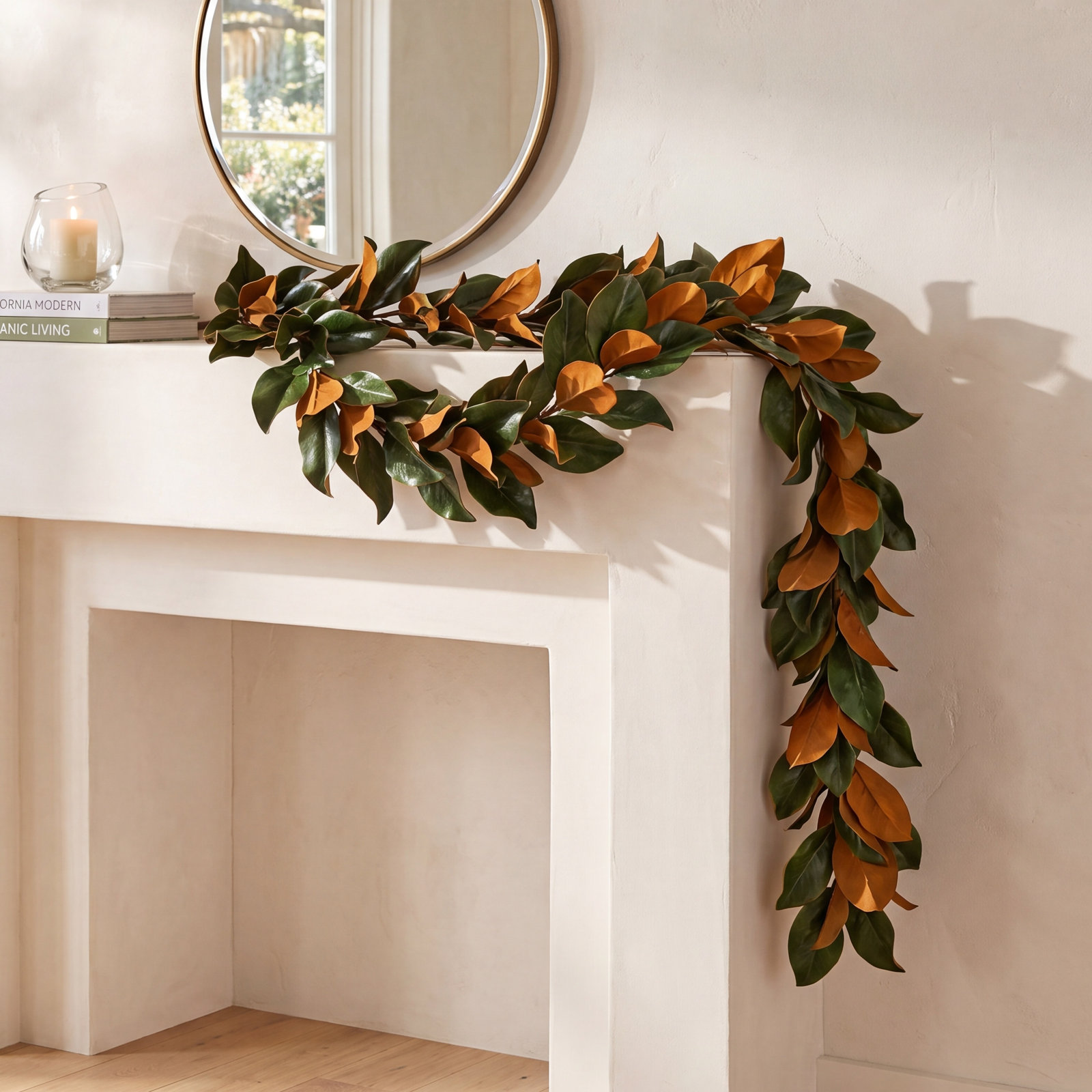 Eva 10" Magnolia No Holiday Garland