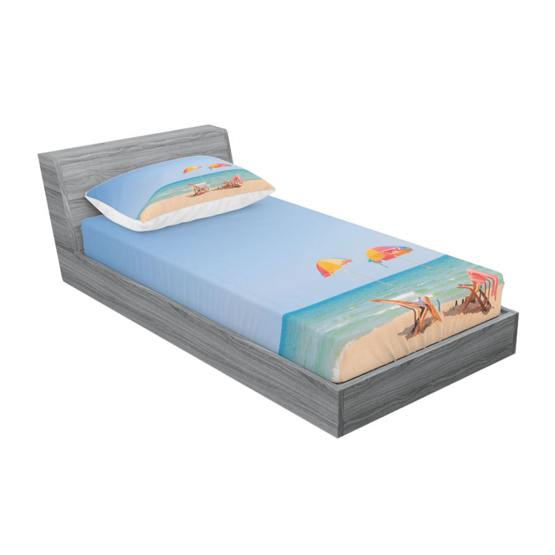 Microfiber Sheet Set, Twin XL Sheet Set with Fitted Sheet