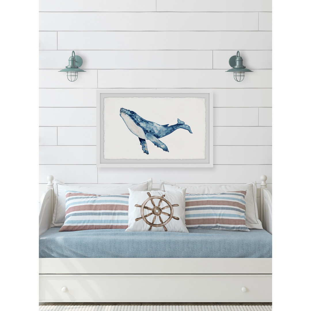 Whale Hello There - Picture Frame Painting