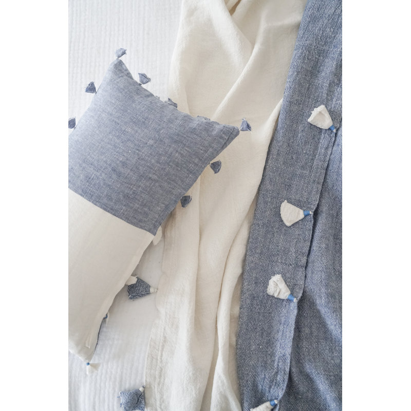 Lumbar Pillow Cover & Insert, Light Gray