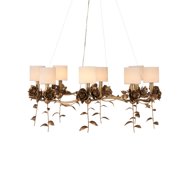 Lustre à 8 lumières Rosabel