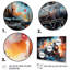 Train, vaisseau, voyage, retour vers le futur I - train, art mural-1410069154-1410069158