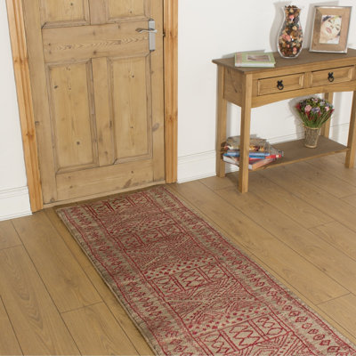 Runner Geometric Area Rug