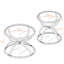 Ensemble de tables basses en verre Modern Modern
