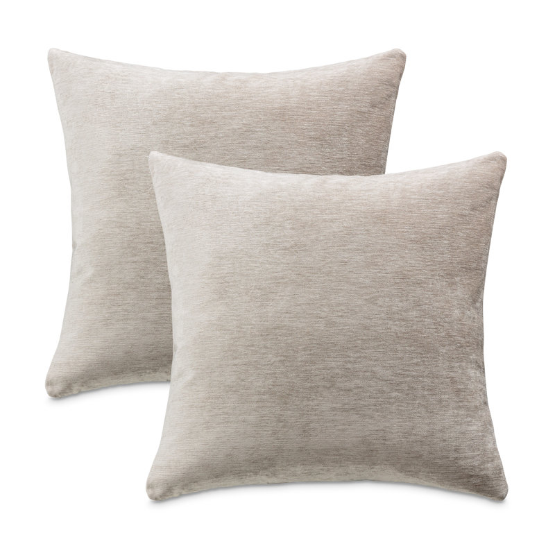 The Smith Square Pillow Cover & Insert, Smoke