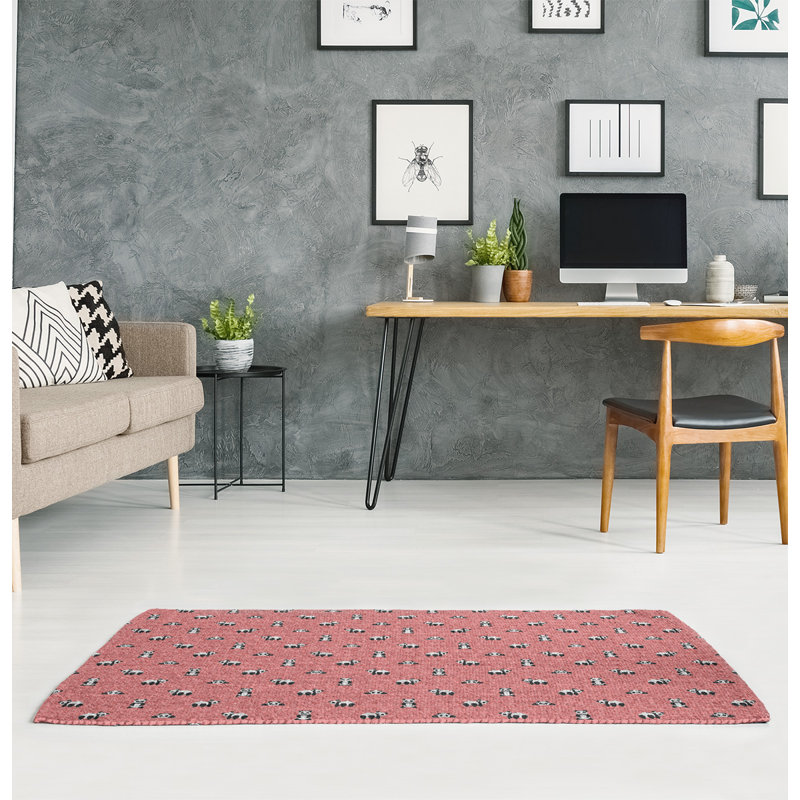 Tapis de la zone rouge panda, Rectangle 4 pi x 6 pi