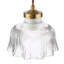1 - Light Natural Brass Pendant