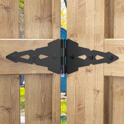 Skysen Steel Wood Fence Gate Hinge Black