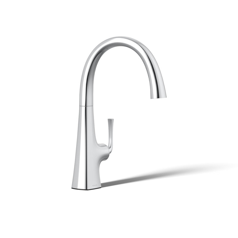 Graze Bar Swing Spout, Polished Chrome
