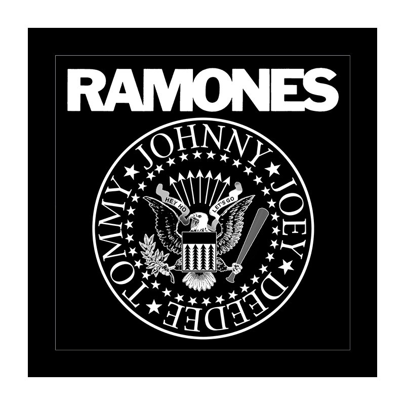 Ramones - Band Seal, affiche 12 x 12 gélifiée