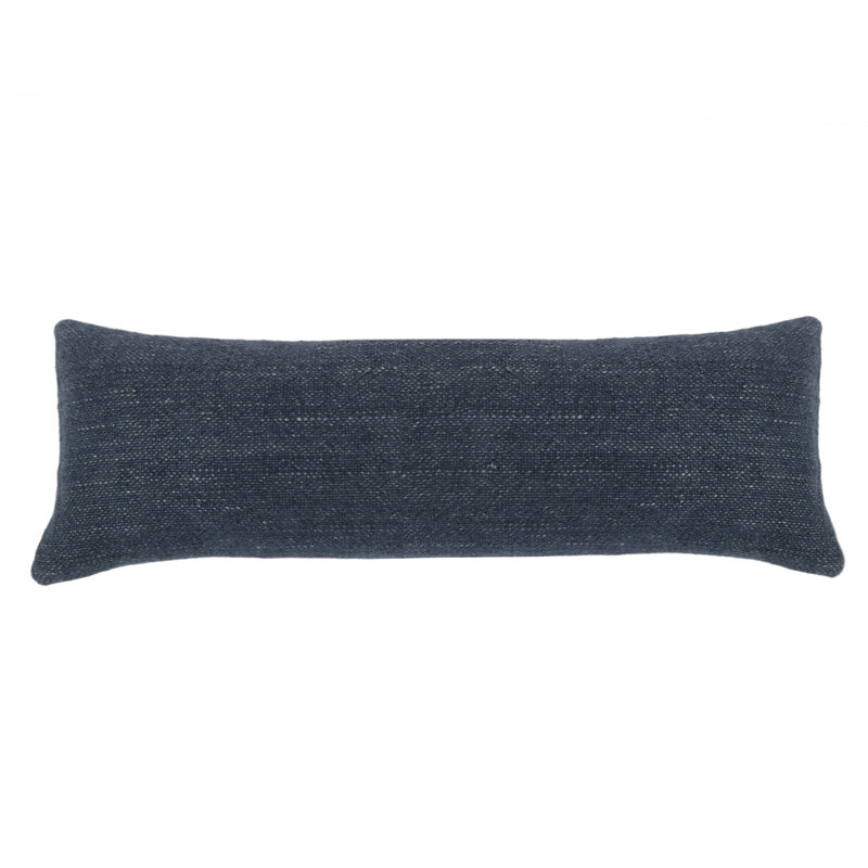 Hendrick Reversible Throw Pillow, Navy