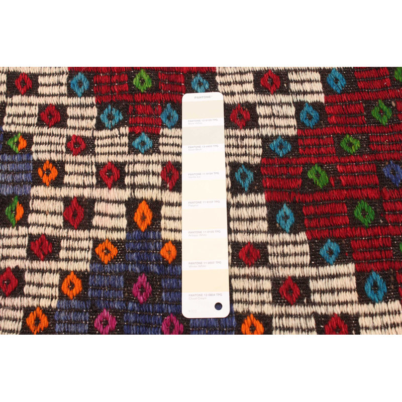 Tapisserie crème Tevin Kilim 6 pi 4 po x 10 pi 6 po