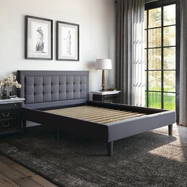 Bramble Bedroom Mornington Upholstered and Linen Wrapped Bed 76573