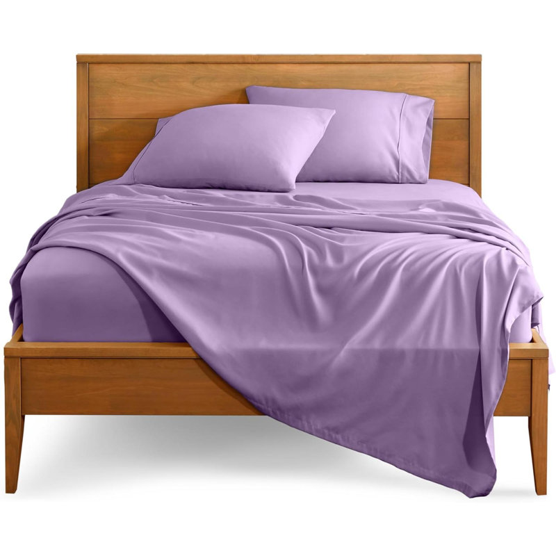 Queen Sheet Set - Luxury 1800 Ultra-Soft Microfiber - Double Brushed - Deep Pockets - Easy Fit - 4 Piece Set - Bedding Sheets & Pillowcases