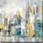 «City Views I», reproduction de peinture acrylique-31229493-31588617