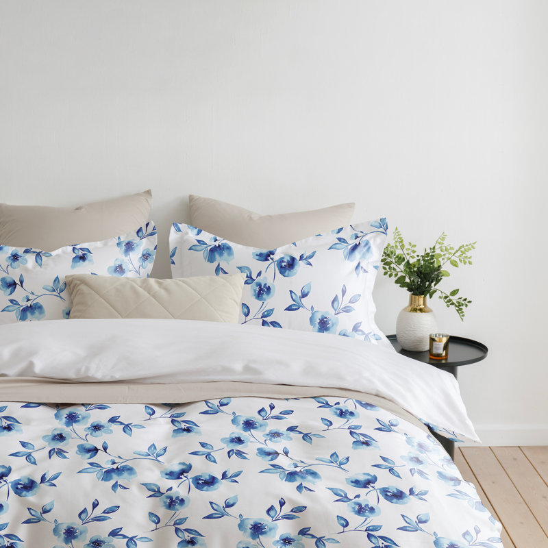 Ensemble de housse de couette 3 pièces Pointehaven, Housse de couette double et 2 taies décoratives s