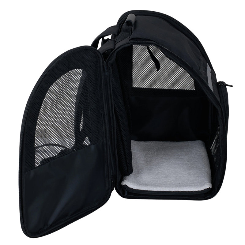Oxford Fabric, Mesh, Metal Pet Carrier