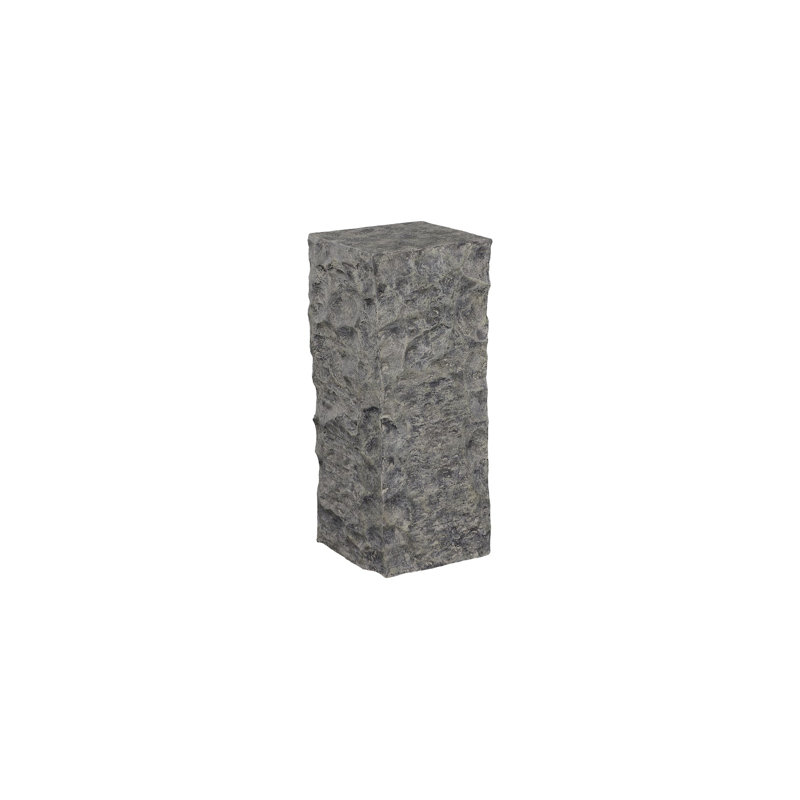 Cast Stone Pedestal Figurine, 30" H x 13" W x 13" D