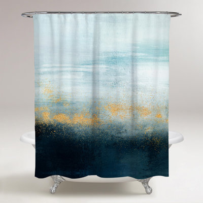 Abstract Shower Curtain